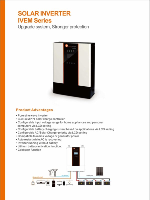 5kw Felicity Hybrid 48v Inverter - Image 2
