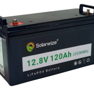 Solarwize LiFePO4 Lithium Battery 12v – 120AH