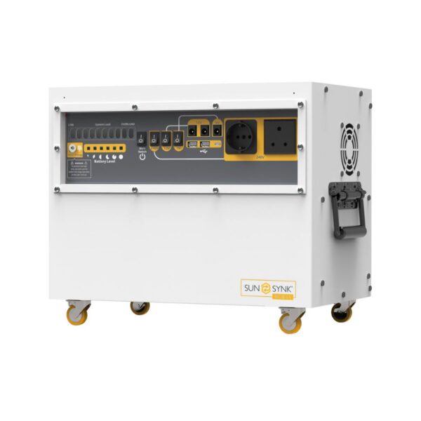 Sunsynk Contour 1kW Trolly Inverter (1Kw 24v 50ah Lithium Battery)